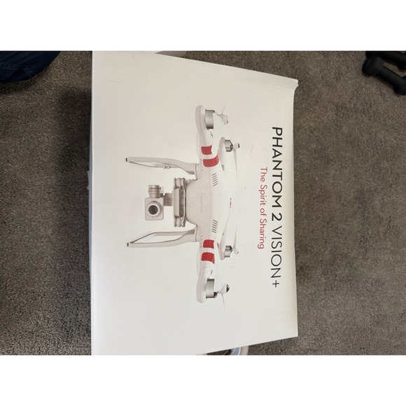 dji phantom 2 vision plus drone, ALL ORIGINAL PARTS + Extras  Brand New! - Picture 2 of 15